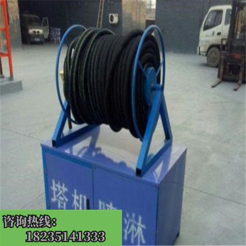 塔吊喷淋高空喷雾除尘技术在湖北黄冈工地中的应用